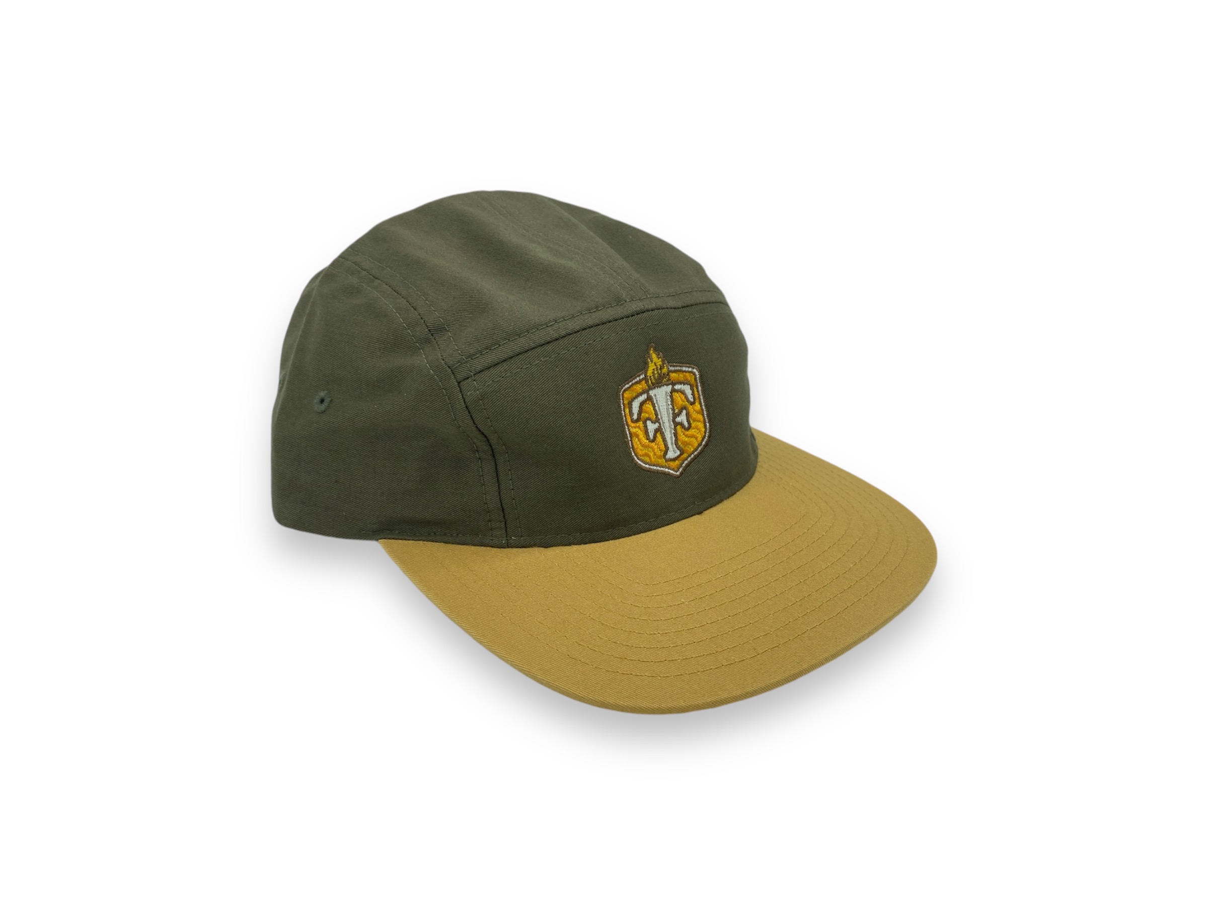 Photograph of product: Forbins Finest - Tan/Orange - 5 Panel Hat