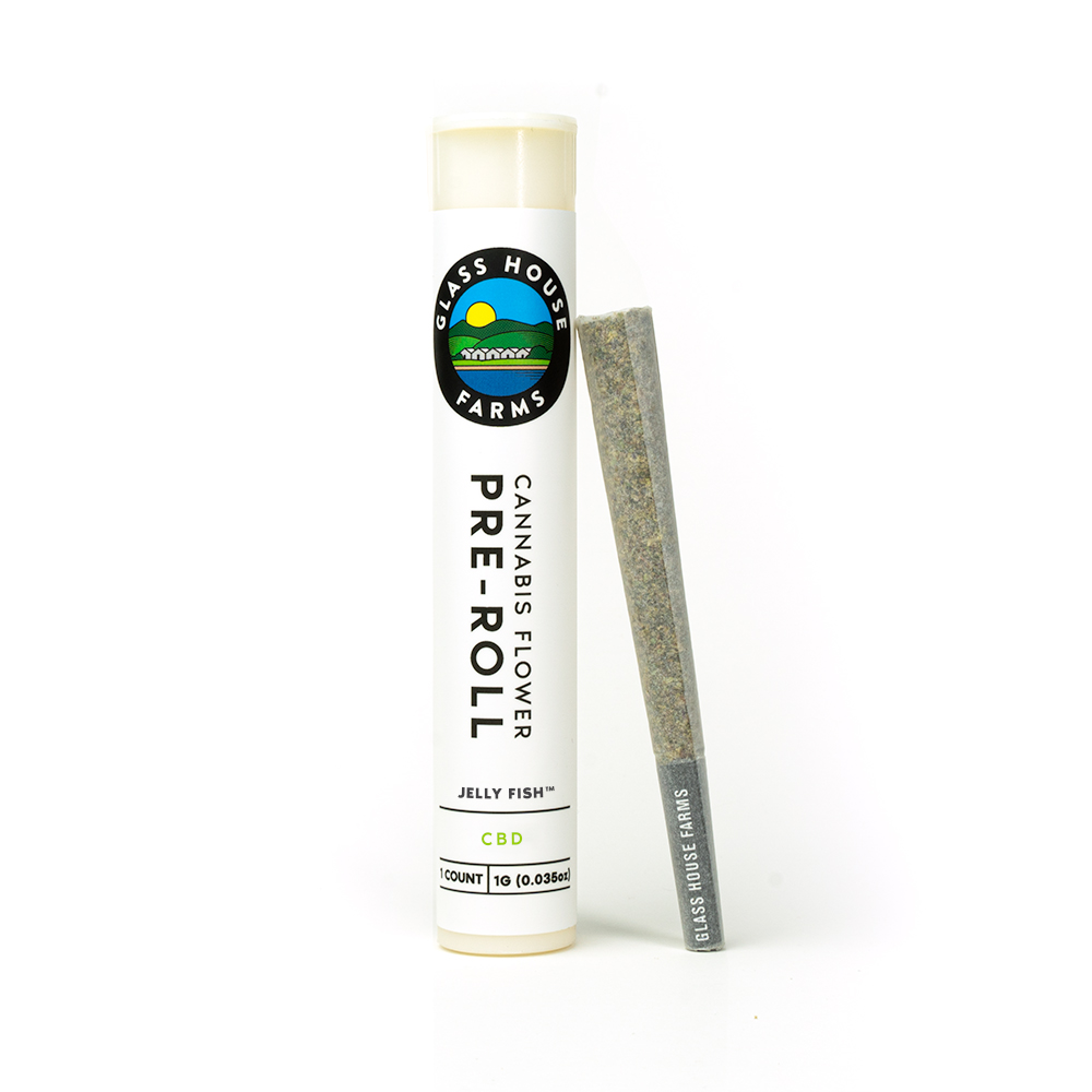 Photograph of product: Jelly Fish CBD Preroll 1g