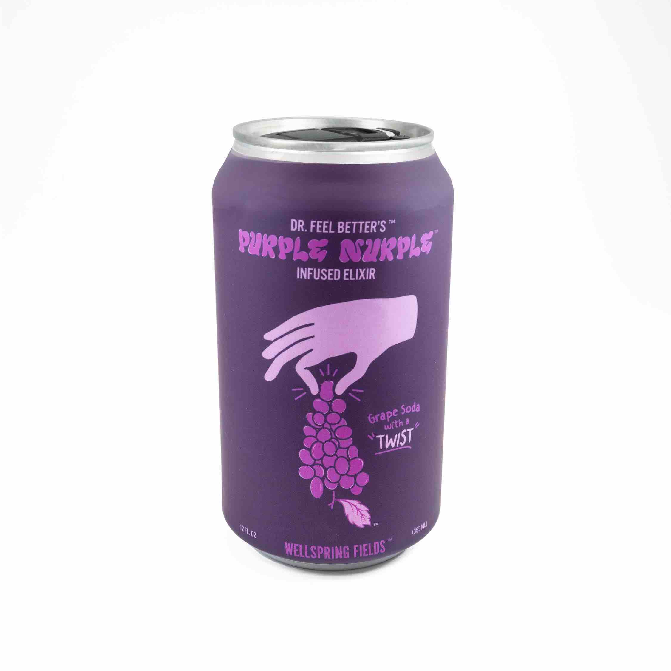 Photograph of product: Purple Nurple Grape Soda Infused Elixir