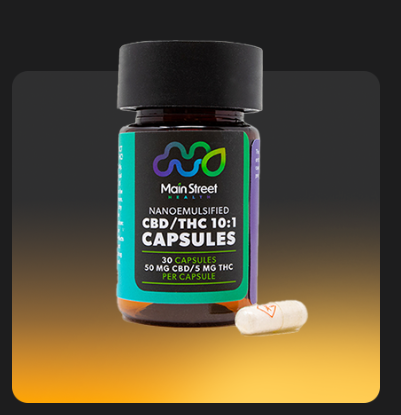 Photograph of product: 1:10 TH-oui:CBD Capsules 220mg -30pk