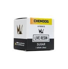Photograph of product: Chemdog - 1g Concentrate Live Resin - 