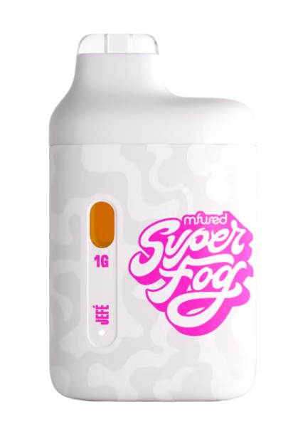 Photograph of product: mfused | Super Fog | Granddaddy Purple | Fire Live Diamonds | Vapes 2pk