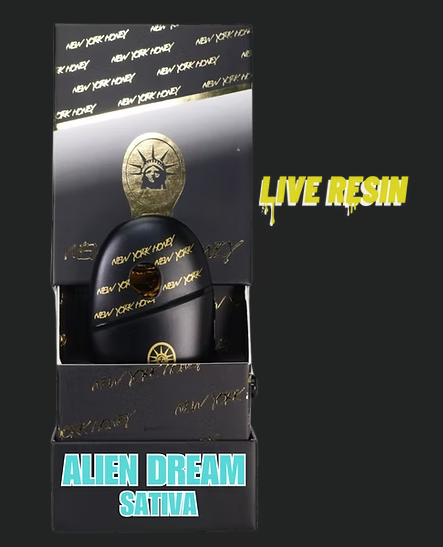 Photograph of product: Disposable Live Resin Stone | Alien Dream (S) New York Honey
