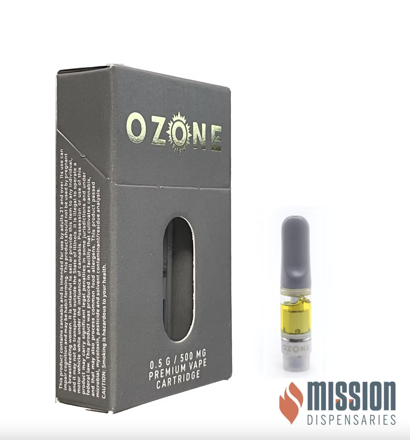 Photograph of product: Cartridge | Ozone | Frosted Alien Cookies [Distillate]