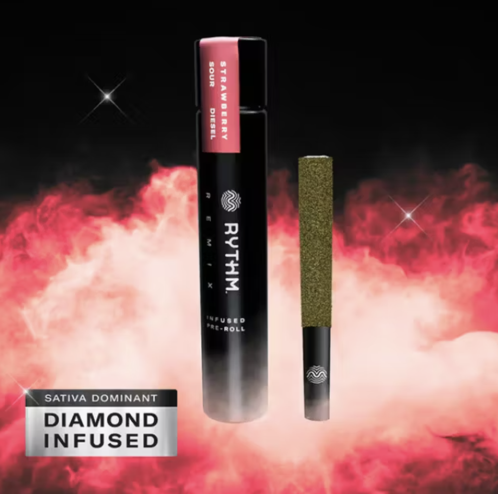 Photograph of product: Remix Strawberry Sour Diesel - ["1g Pre Roll"]