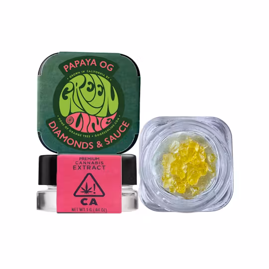 Photograph of product: Papaya OG Diamonds & Sauce