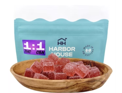 Photograph of product: Mixed Berries Rosin Infused Gummies 1:1 TH-oui:CBN | 100mg