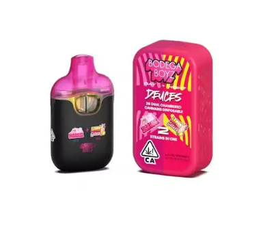 Photograph of Product: Bodega Boyz - Brooklyn Cherries x Lemon Cherry Gelato Disposable Vape - 2g