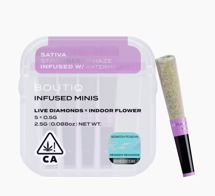 Photograph of product: 5PK PR STRAWBERRY HAZE X WATERMELON Z