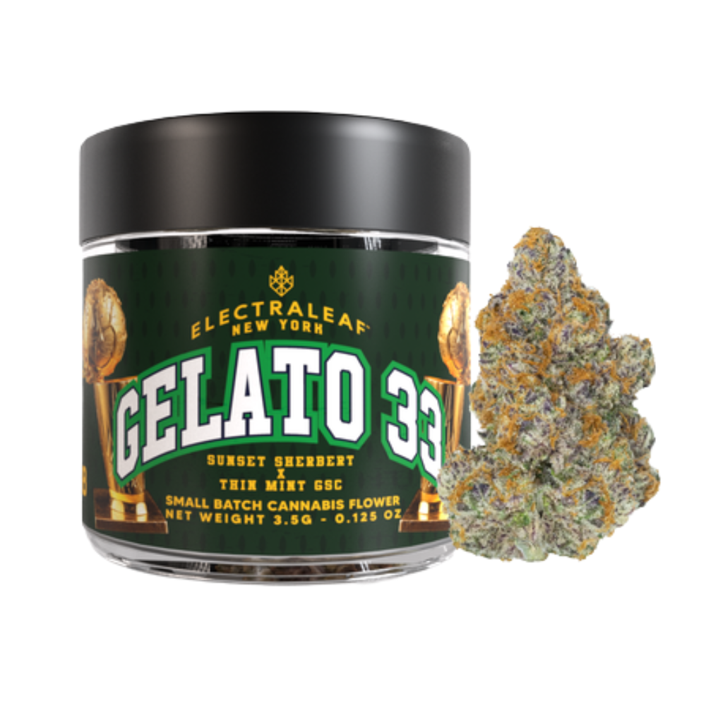 Photograph of product: Electraleaf | Gelato #33 | Flower - 3.5g