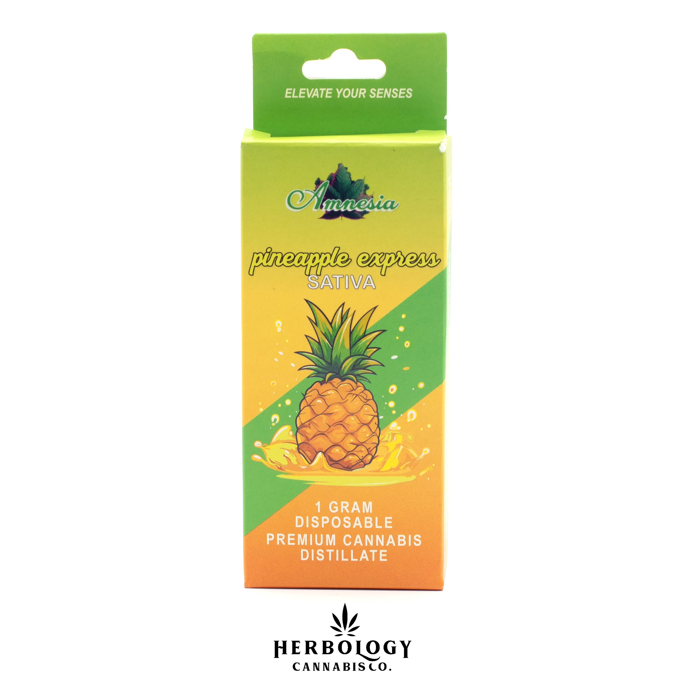 Photograph of product: Amnesia | Disposable Vape | Pineapple Express