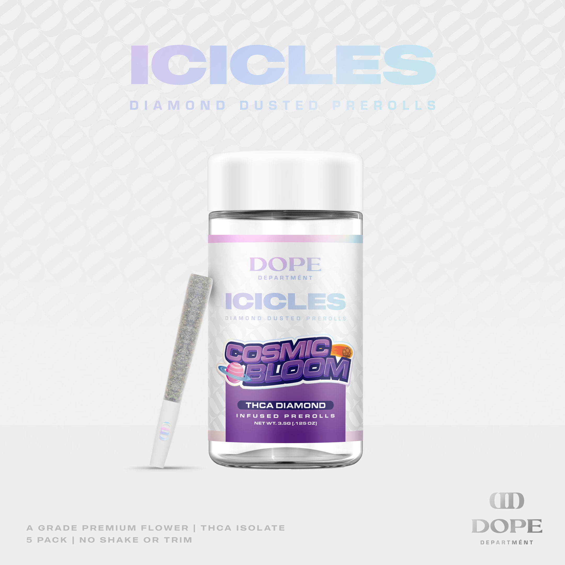Photograph of product: Cosmic Bloom Icicles 5PK