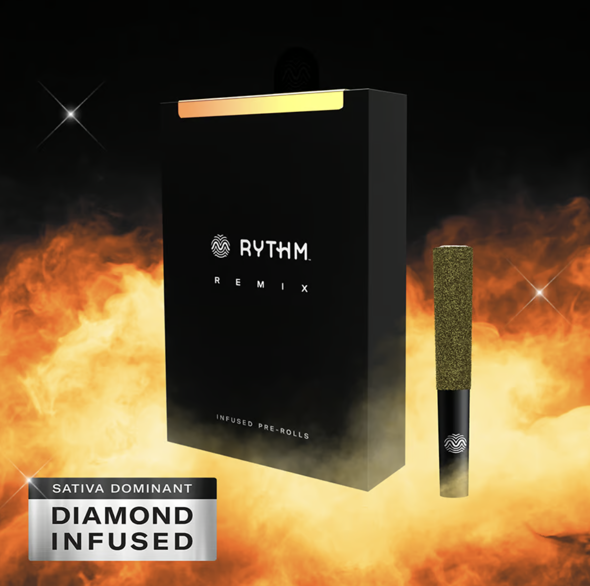 Photograph of product: Rythm Remix Infused Multipack - Maui Wowie .5g x 5