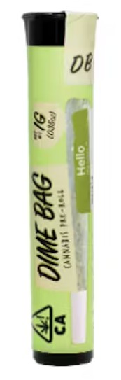 Photograph of product: DIMEBAG AMNESIA CAKE PREROLL Oui'd 1G