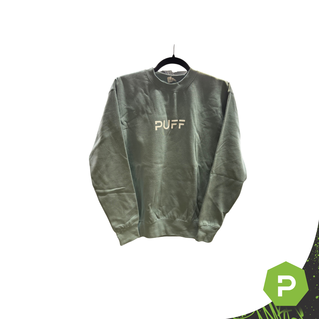 Photograph of product: Puff | Premium Crew Neck (SM-XL) | Agave