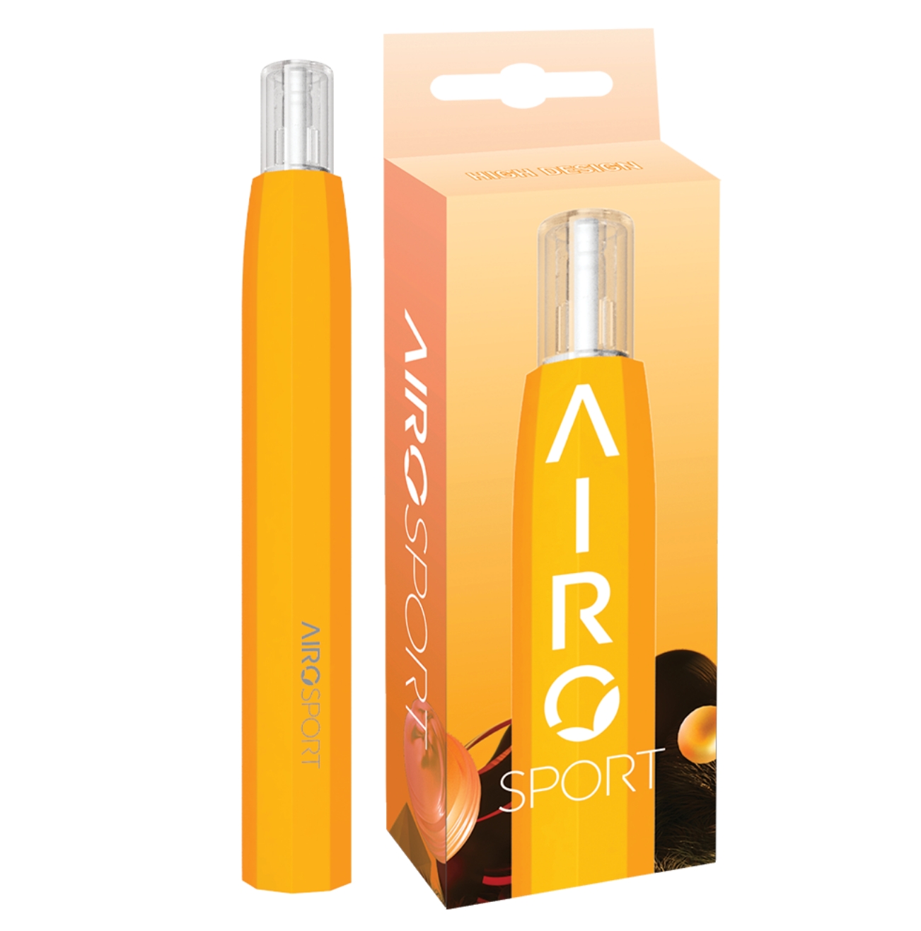 Photograph of product: Airo Sport Vaporizer | Sunburst Orange | 1434