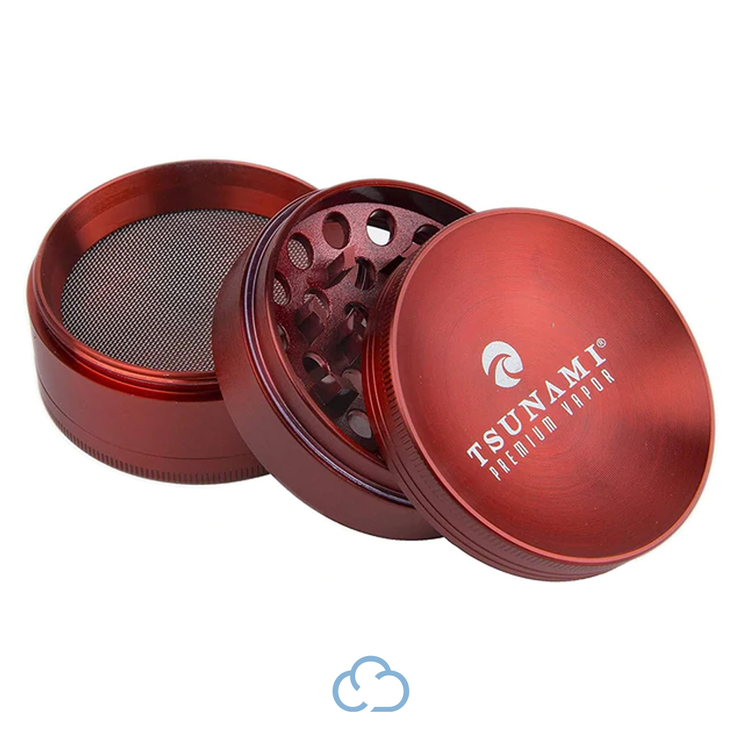 Photograph of product: Tsunami Grinder - 63mm - Red