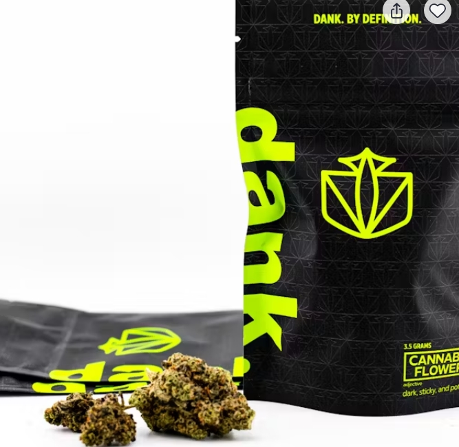 Photograph of product: Dank Flower | 3.5g | Humboldt Poundcake