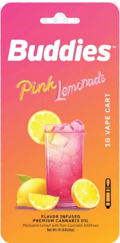 Photograph of product: Flavor Infused Distillate Cartridge | Pink Lemonade | 1g