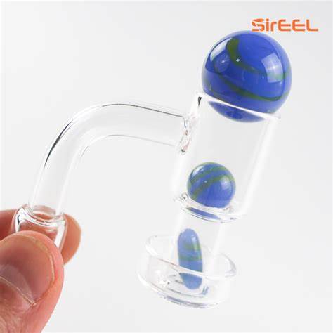 Photograph of product: SirEEL Terp Slurper Stringer Set w/ Banger | 4pc | 14mm Male 90*