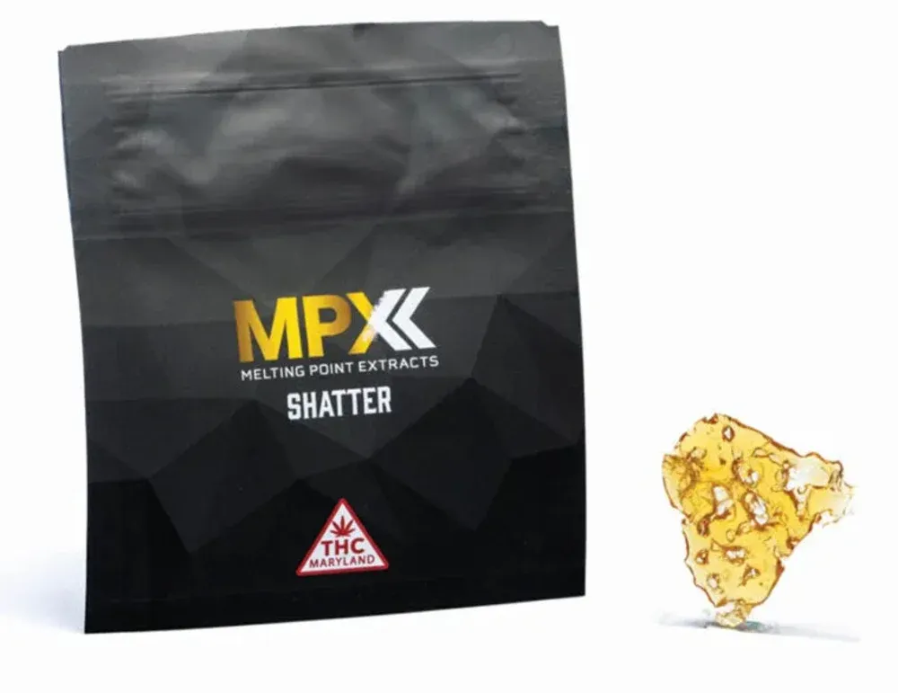 Photograph of product: Shaved Monkey Shatter 1g