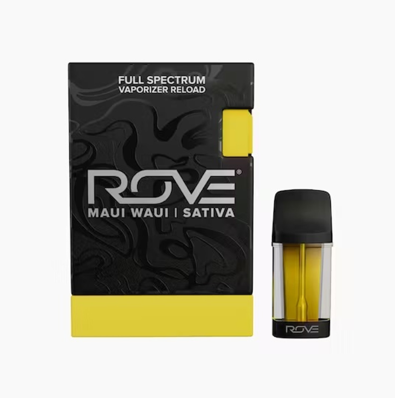 Photograph of product: Rove - Maui Waui Reload Live Resin Diamonds Pod 1g