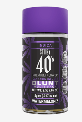 Photograph of product: Watermelon Z [I] Infused 40's Blunts 5pk   Stiiizy