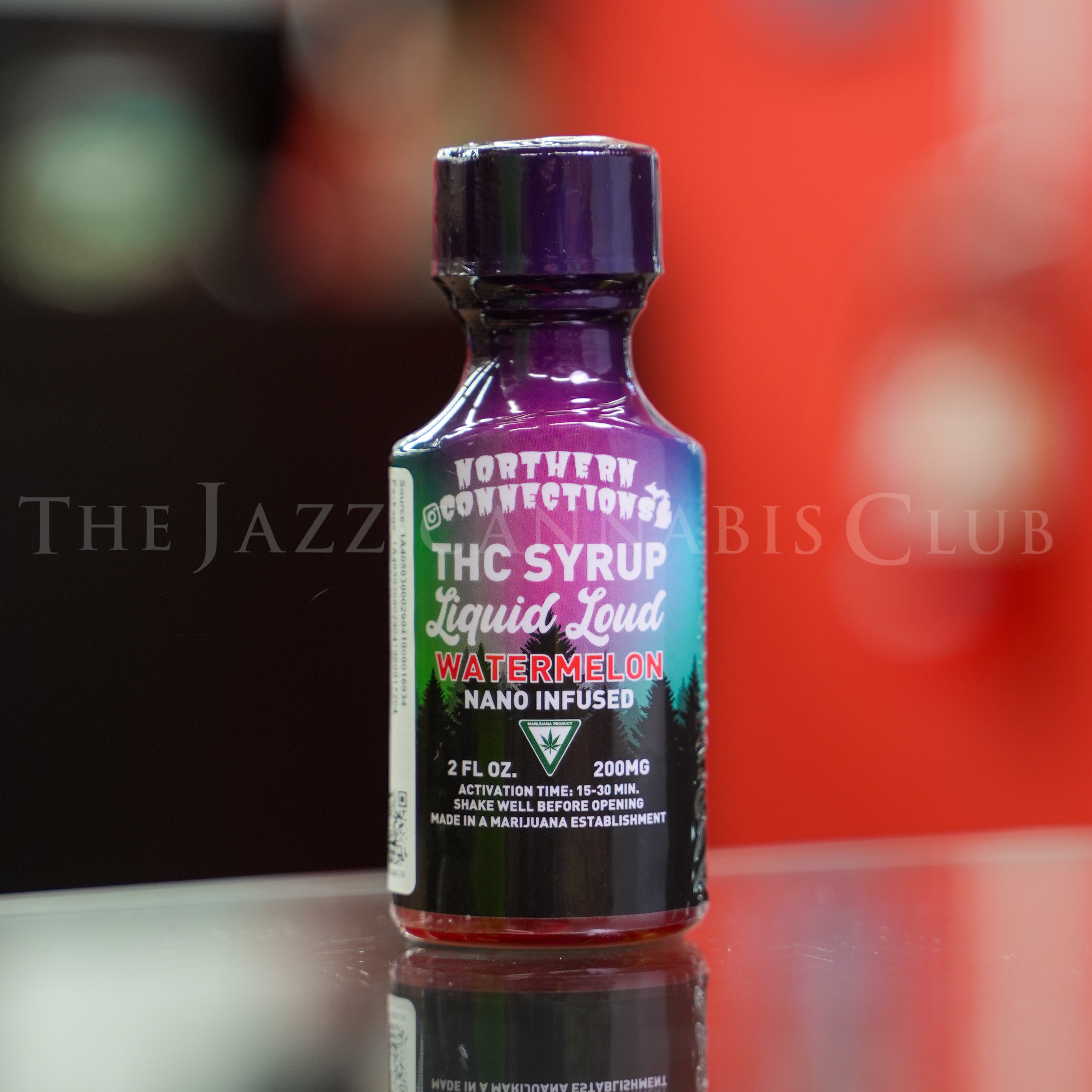 Photograph of product: Northern Connections - Watermelon - TH-oui Syrup 200mg