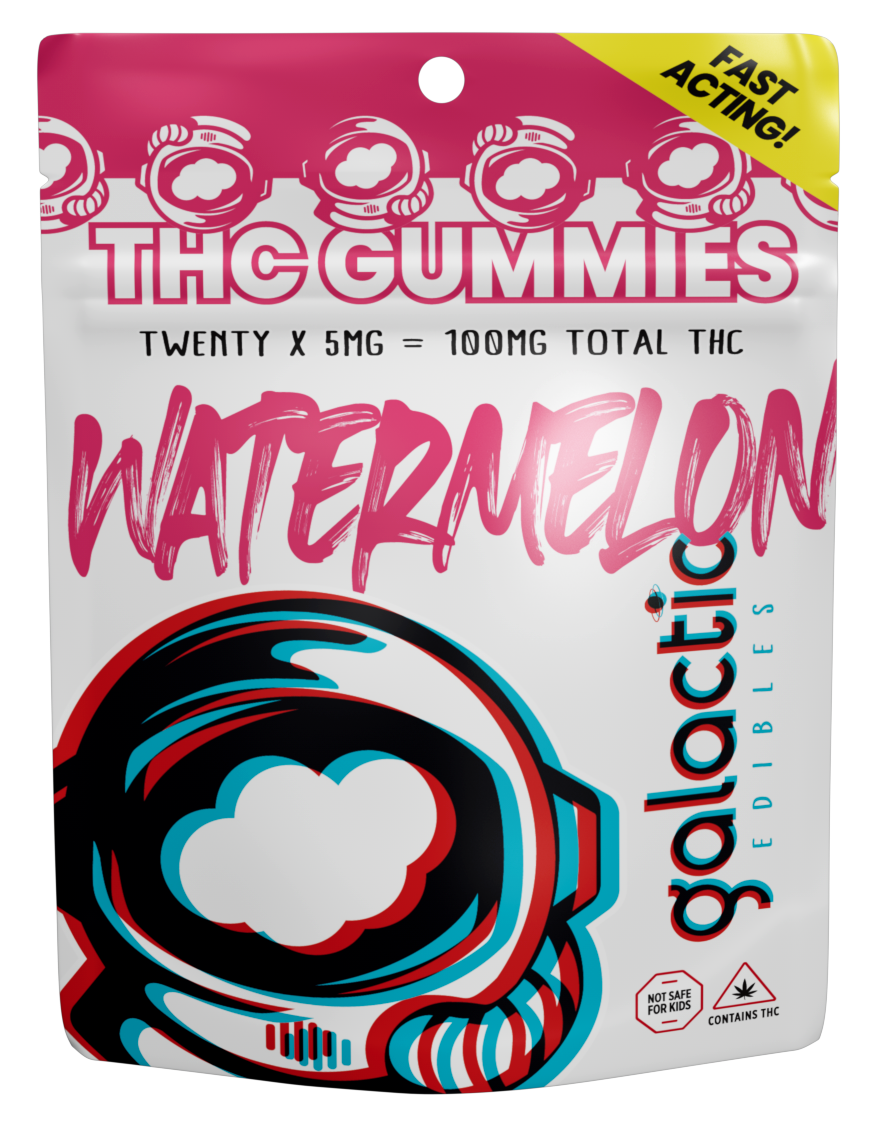 Photograph of product: Watermelon | Fast Acting Gummies | 100mg