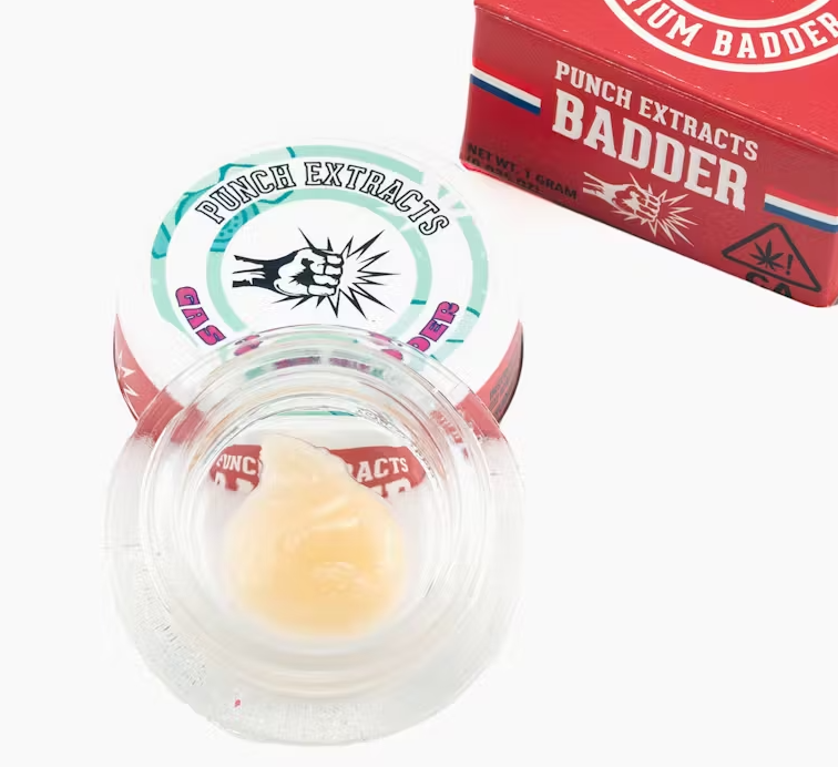 Photograph of product: Punch Extracts - 1g BHO Badder - Gas Face