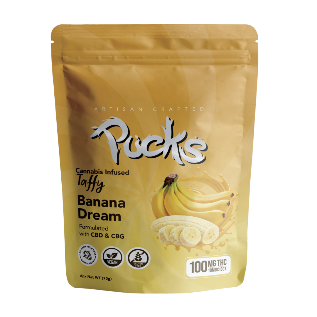 Photograph of product: Banana Dream Taffy