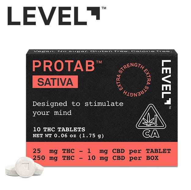 Photograph of product: Level Protab - Oui'd - 10 Tablets - 