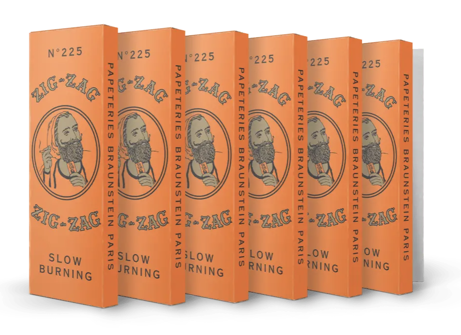 Photograph of product: Zig Zag Slow Burning 1 1/4 Rolling Papers