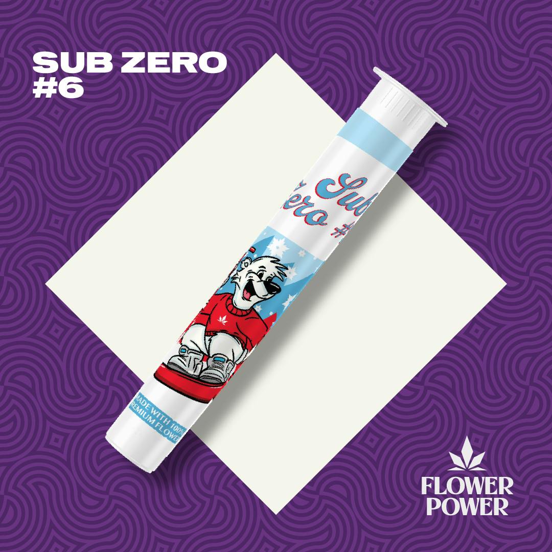 Photograph of product: Flower Power - 1g Preroll - Sub Zero #6