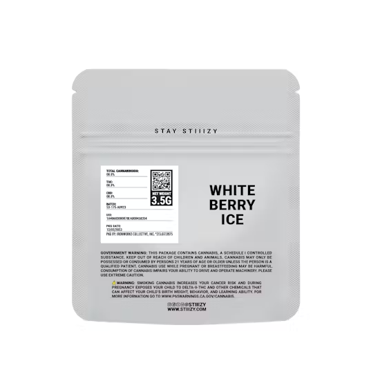 Photograph of product: White Label White Berry Ice Flower (I) 3.5g