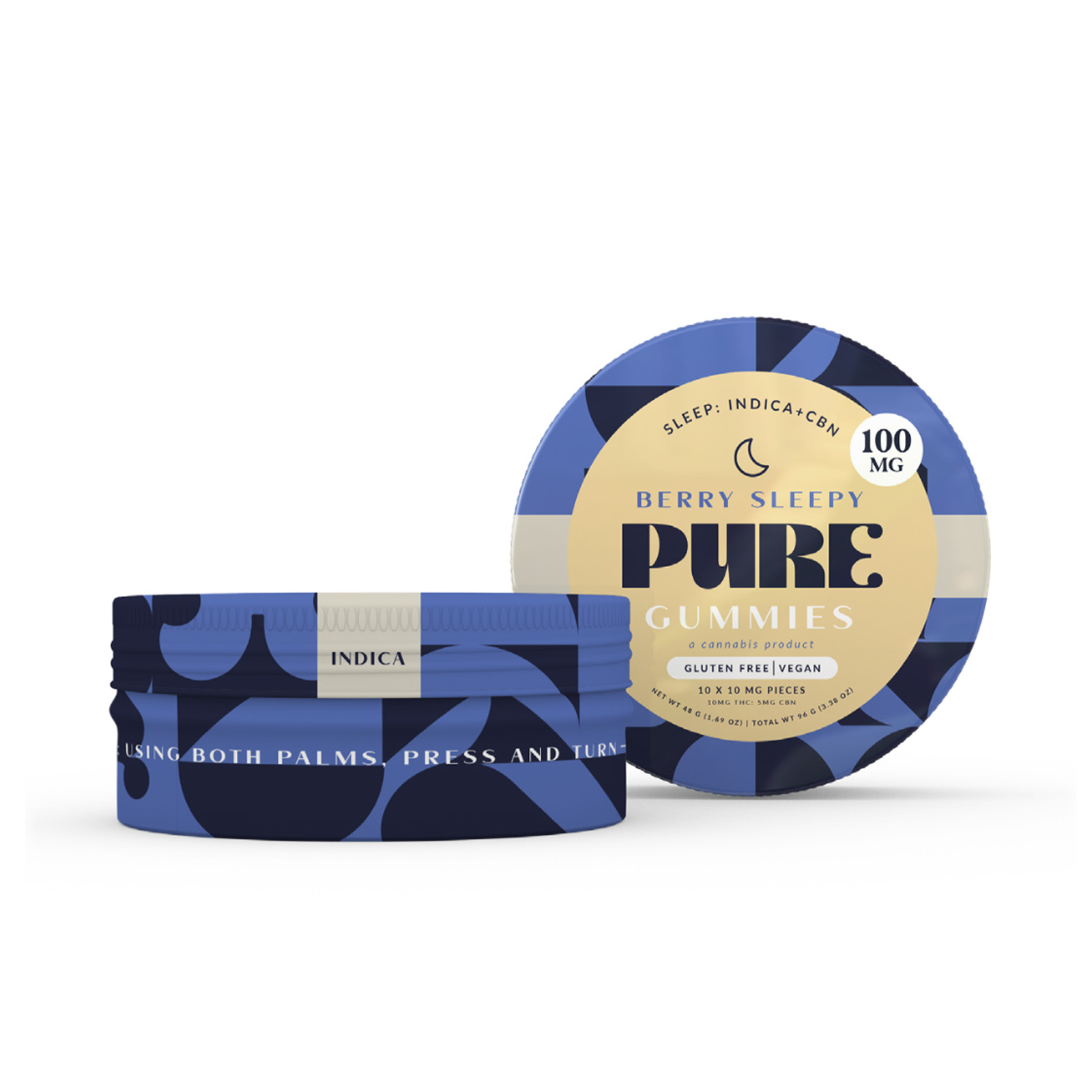 Photograph of product: Pure 2:1 CBN Berry Sleepy Oui'd