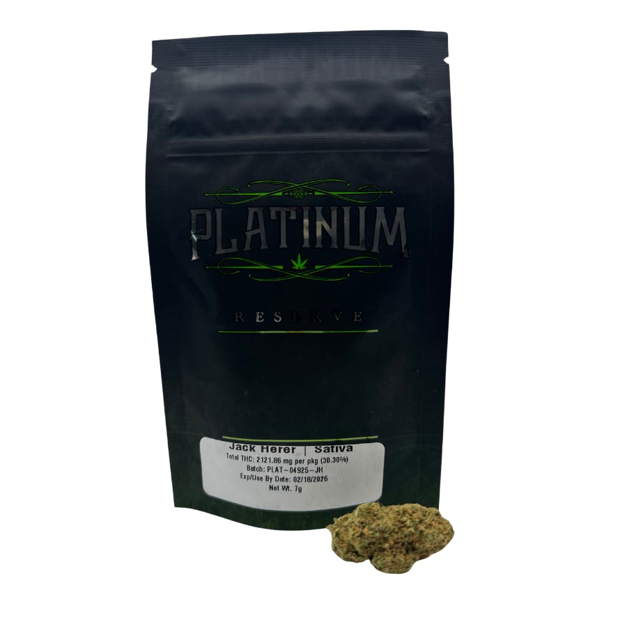 Photograph of Product: Platinum Reserve - Jack Herer - 7g
