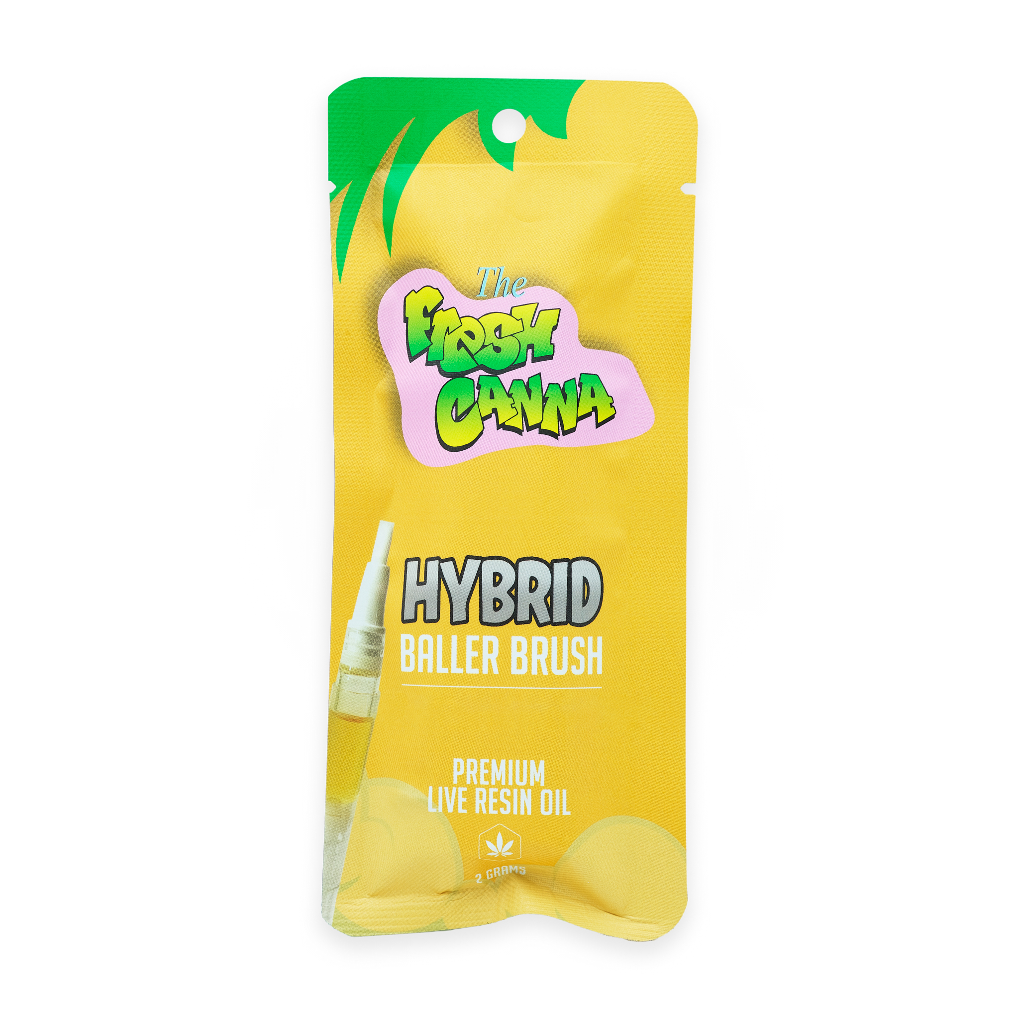 Photograph of product: Lemon Cherry Gelato | 2G Live Resin Brush