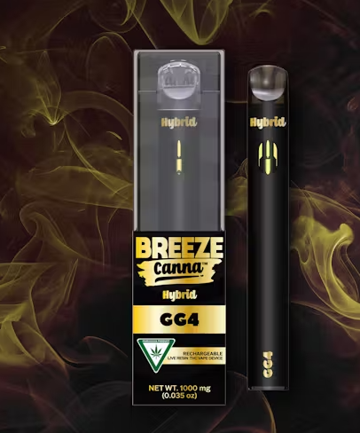 Photograph of product: BREEZE LIVE RESIN DISPOSABLE | GG4