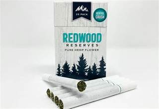 Photograph of product: Redwood Reserves Menthol (1200mg)  CBD Smokes 20pk*FINAL PRICE*