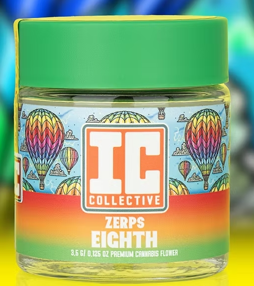 Photograph of product: IC Collective - Flower - Zerps (IH) - 3.5g