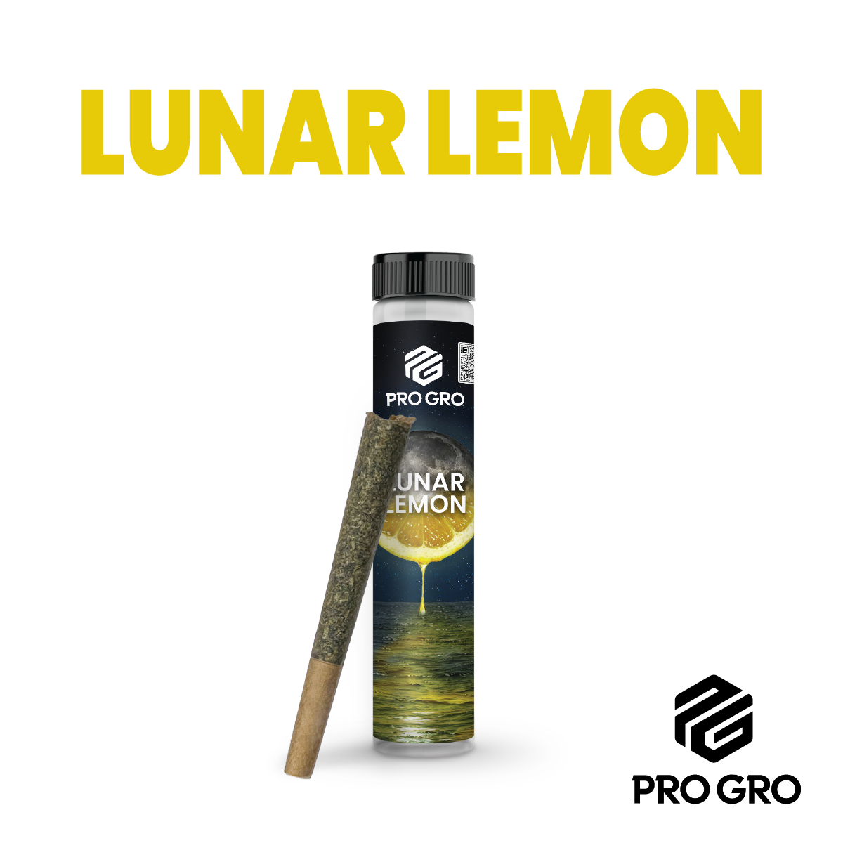 Photograph of product: ProGro Lunar Lemon Pre-Roll | 1g