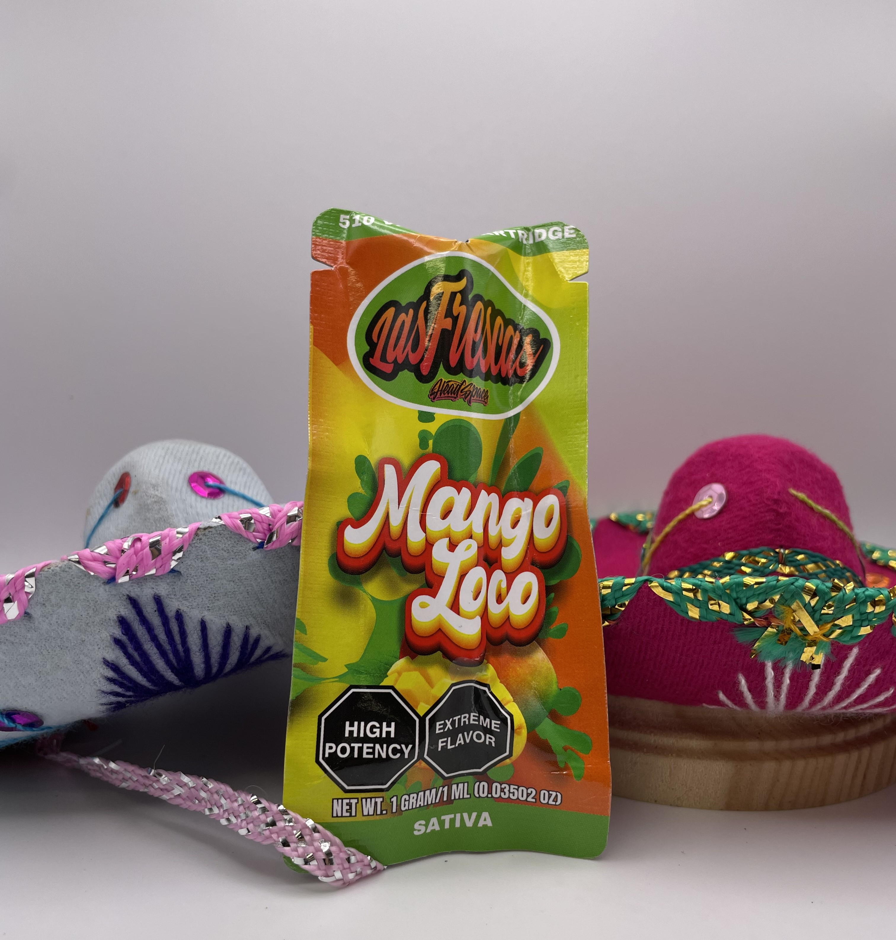 Photograph of product: Las Frescas - Mango Loco - 1g Cartridge