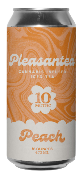 Photograph of product: Pleasantea: Peach TH-oui Tea 10MG