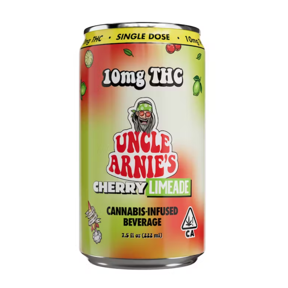 Photograph of product: Cherry Limeade - 10mg 7.5oz Can | Uncle Arnie's