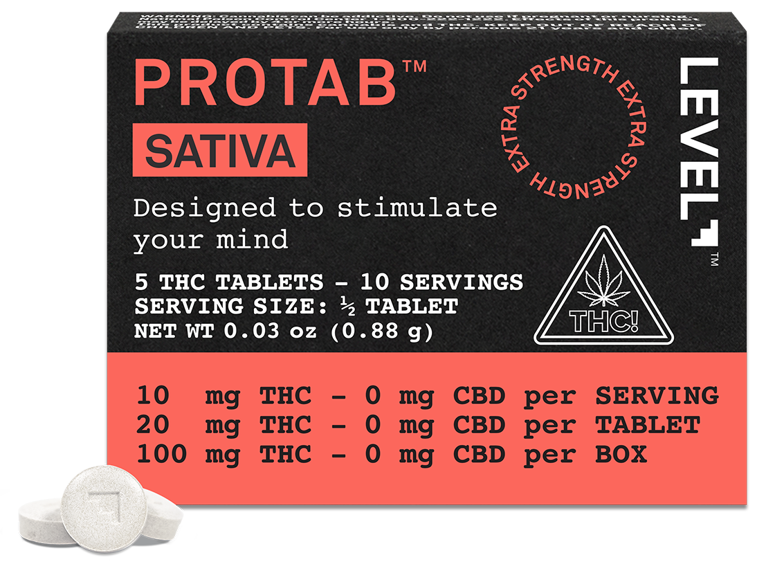 Photograph of product: Level | Protab Oui'd | Tablets | 5ct
