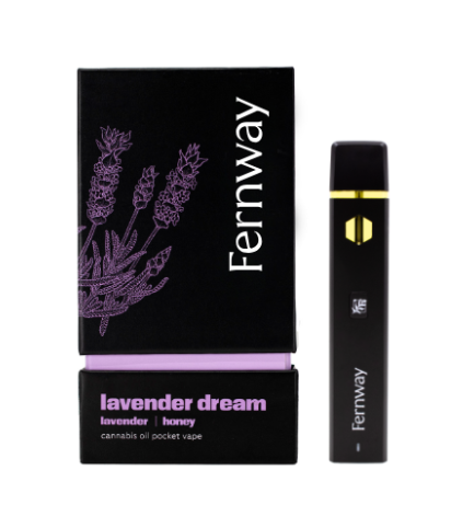 Photograph of product: Fernway Vape Cart Distillate Traveler- Lavender Dream
