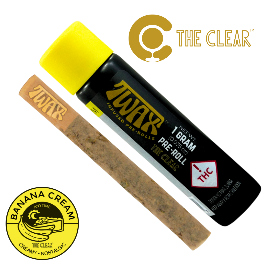 Photograph of product: Twax - Inf. Preroll - - - Banana Cream - 1g