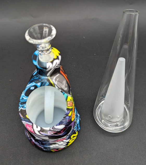 Photograph of product: Bong - 6" Silicone Puffco Flower Rig