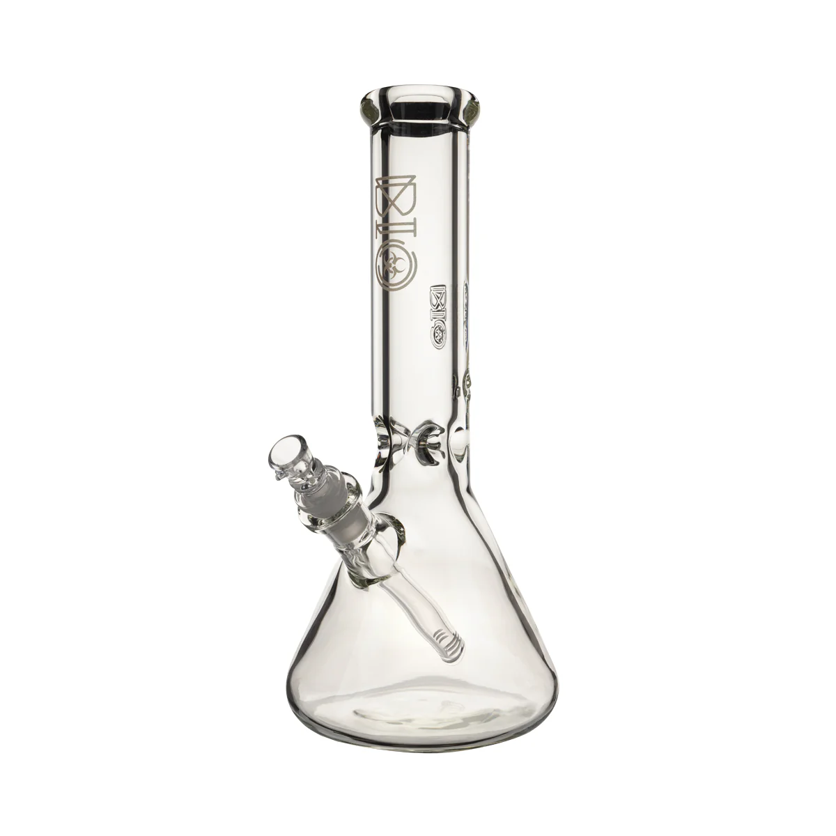 Photograph of product: BIO Glass Heavy 50 x 9 Beaker Water Pipe 12" - 14mm - Gold
